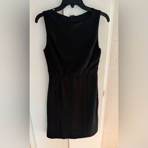 Ann Taylor Classic Black Midi Dress